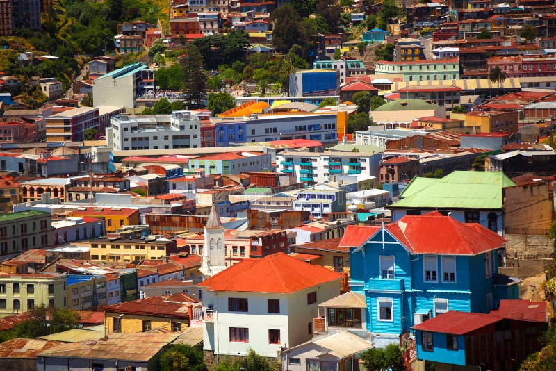 Valparaiso, Chile stock photo. Image of heritage, structure - 65567218