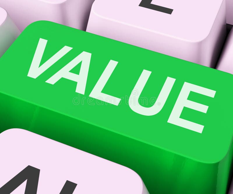Value Key Shows Importance Or Significance
