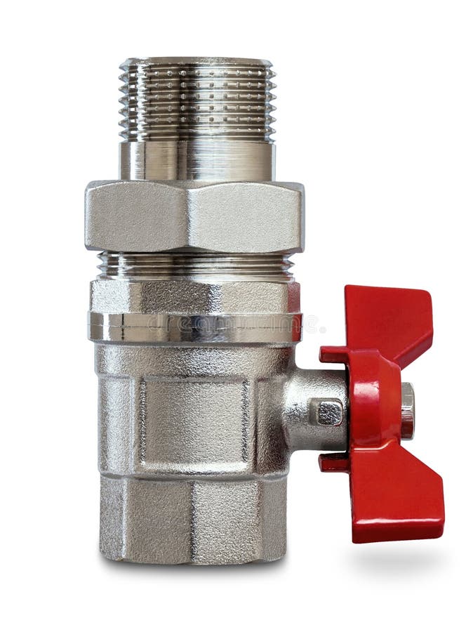 Valve for hot water stock image. Image of flange, regulator 55007123