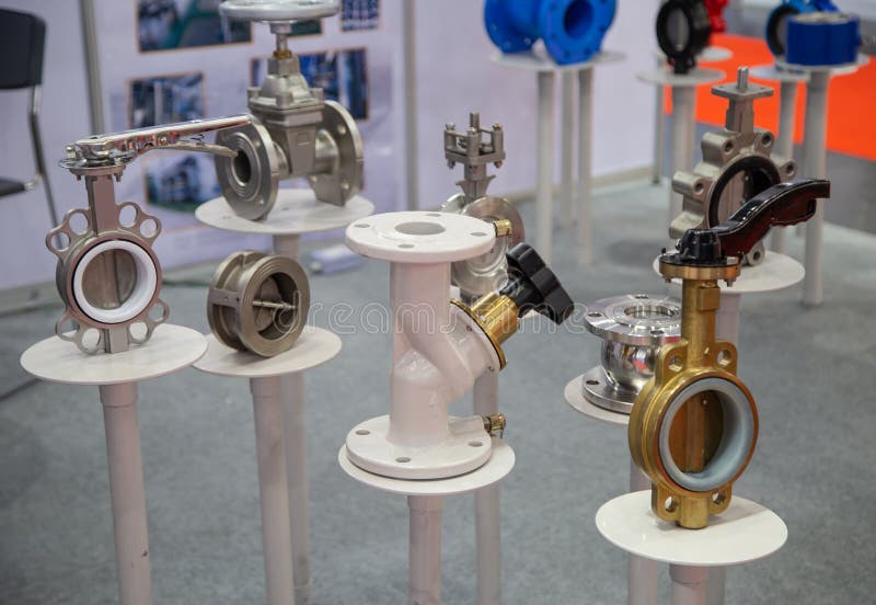 Various industrial valve, butterfly valve, double regulating valve and plug valve. Various industrial valve, butterfly valve, double regulating valve and plug valve
