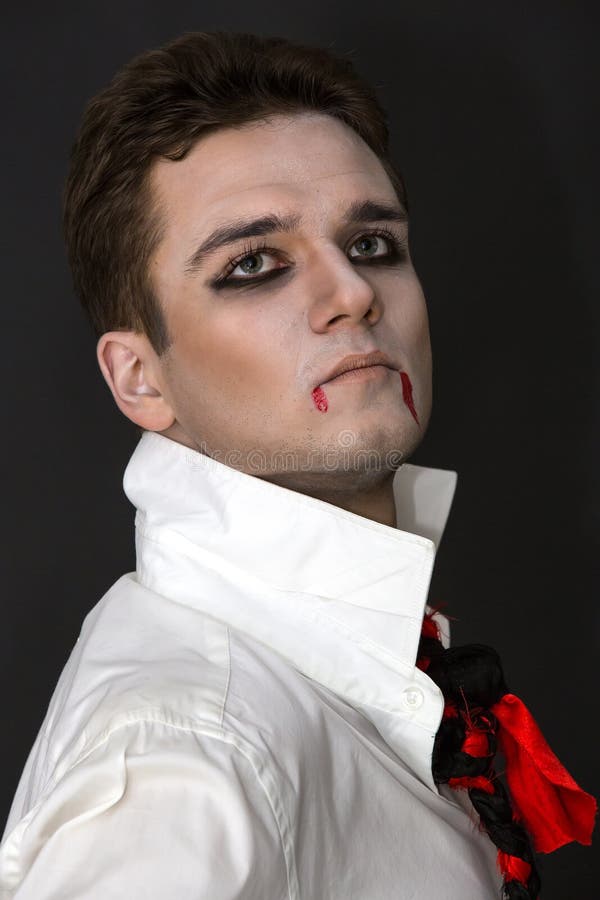 Witch and a vampire stock photo. Image of dracula, male - 34111218