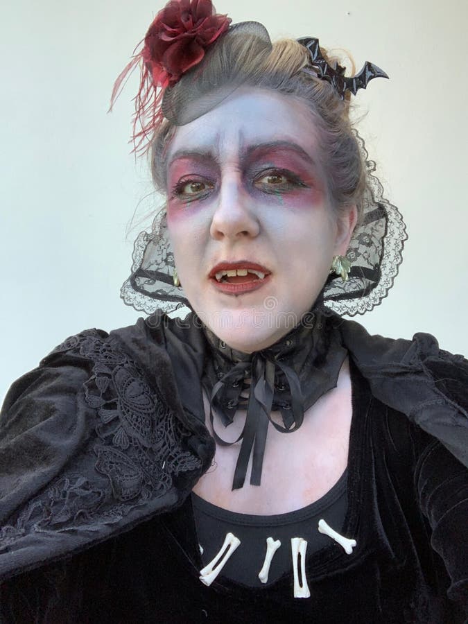 Vampire lady stock photo. Image of background, lady - 130536104