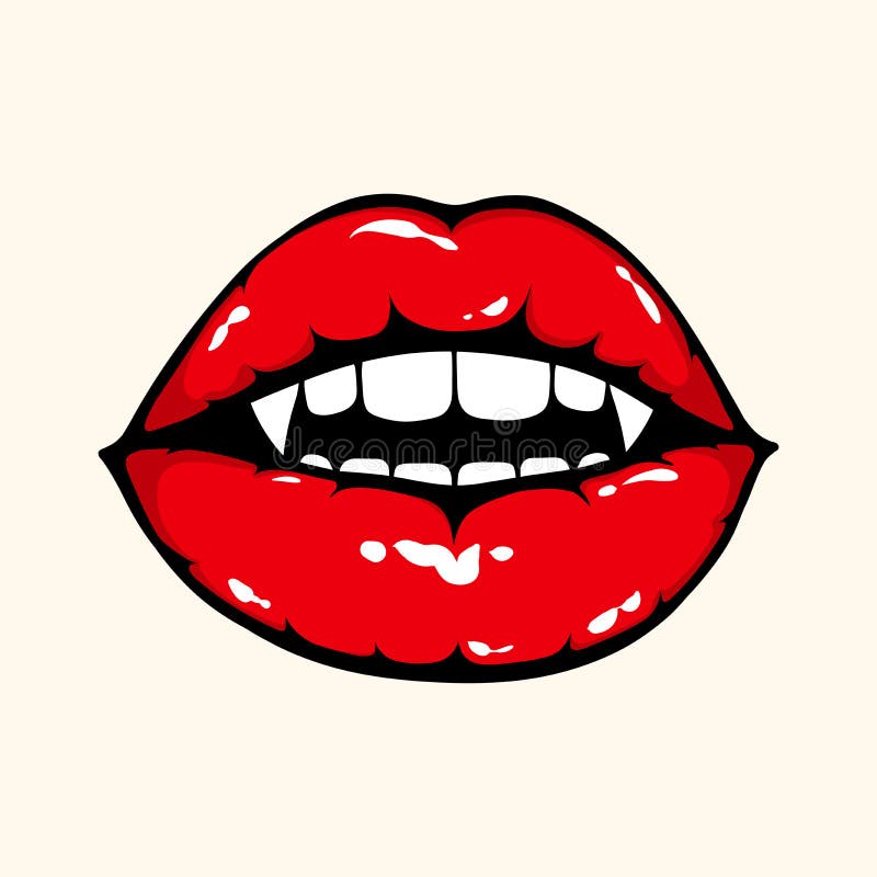 240+ Drawing Of A Bloody Vampire Mouth Stock Illustrations