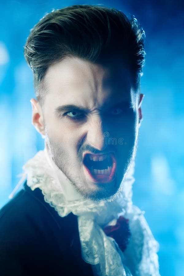 Vampire fangs stock image. Image of dark, frightening - 33932561