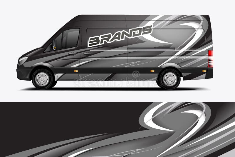 Van car Wrap design for company