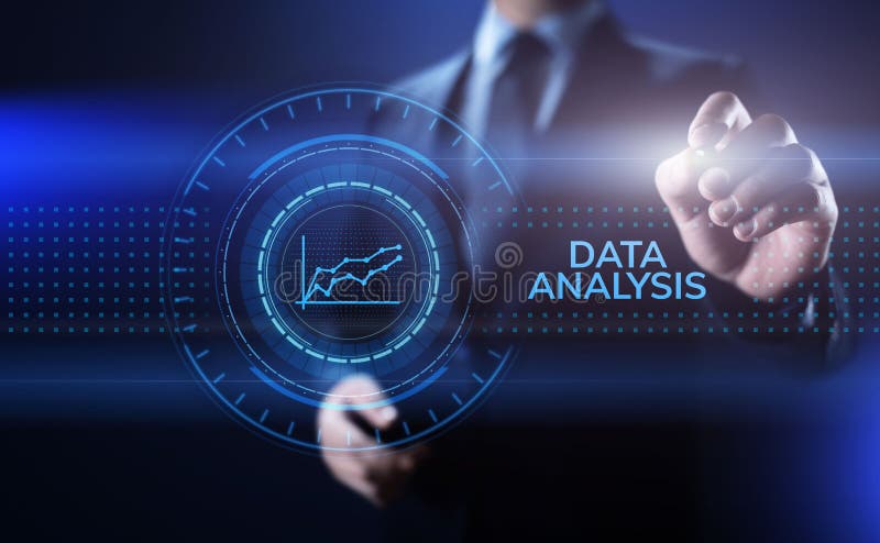 Van de bedrijfsinformatieanalytics van de gegevensanalyse de technologieconcept van Internet stock fotografie Van de bedrijfsinformatieanalytics van de gegevensanalyse de technologieconcept van Internet stock fotografie