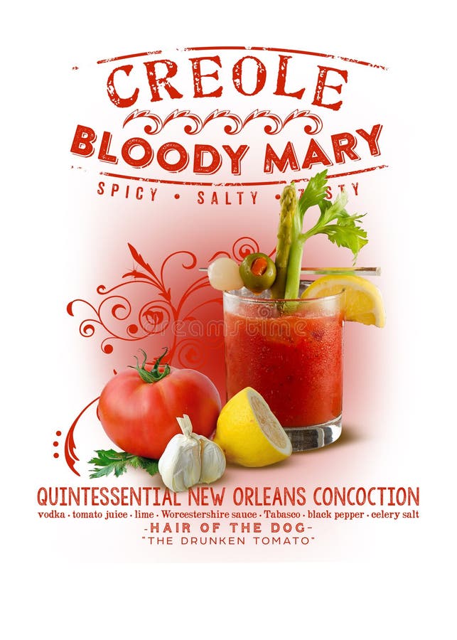 Van de de Cultuurinzameling van New Orleans de Creoolse Bloody mary