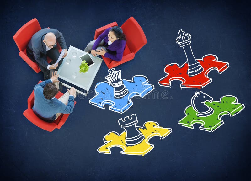 Van de het Speltactiek van de schaakvrije tijd van de de Strategieraad het Spelconcept stock fotografie Van de het Speltactiek van de schaakvrije tijd van de de Strategieraad het Spelconcept stock fotografie