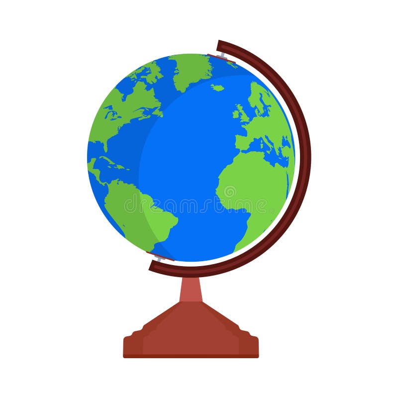 Van de de kaartwereld van de bolaarde vector het pictogramteken Globale het gebiedvorm van de reisplaneet De vlakke eenvoudige at vector illustratie Van de de kaartwereld van de bolaarde vector het pictogramteken Globale het gebiedvorm van de reisplaneet De vlakke eenvoudige at vector illustratie