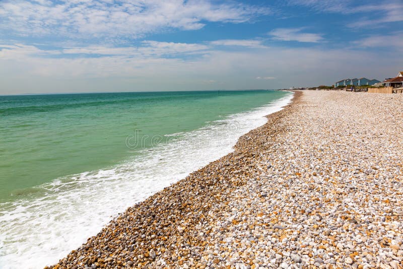 Van de West- brackleshambaai Sussex, Engeland stock foto's Van de West- brackleshambaai Sussex, Engeland stock foto's