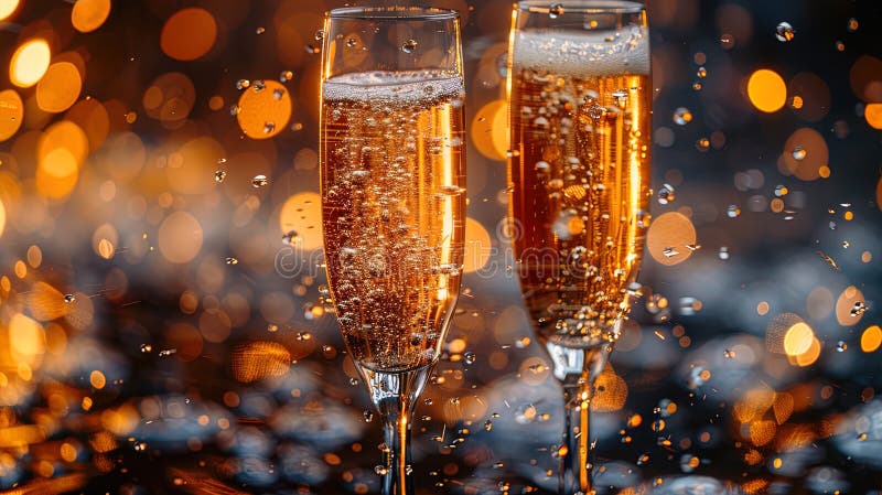 From flutes to lips, champagne signifies the sweet taste of victory, a symbol of success savo. AI generated. From flutes to lips, champagne signifies the sweet taste of victory, a symbol of success savo. AI generated