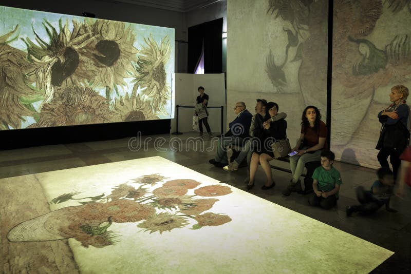 Van Gogh Alive images libres de droits Van Gogh Alive images libres de droits