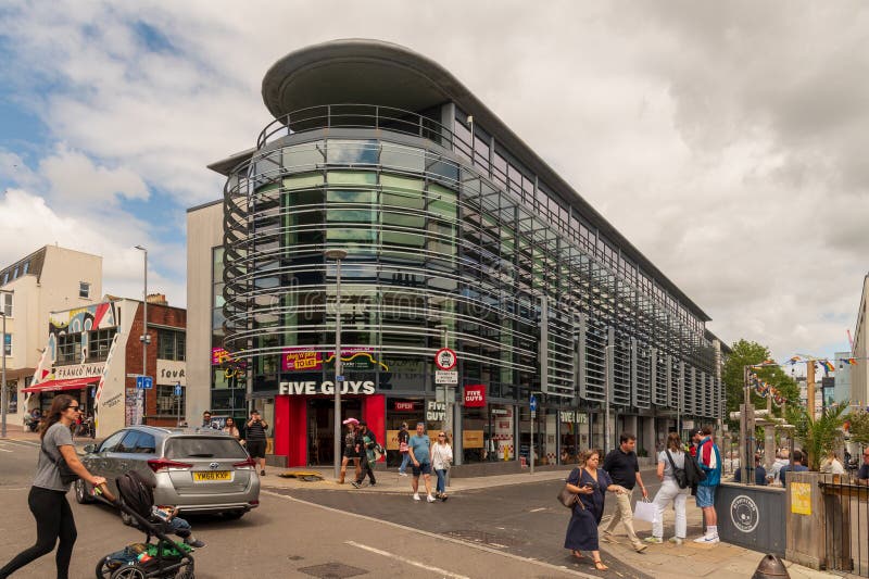 Five Guys, Jubilee Street, Brighton, Brighton and Hove, East Sussex