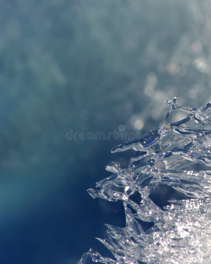 Van het Achtergrond kristal van het ijs Textuur Van het Achtergrond kristal van het ijs Textuur