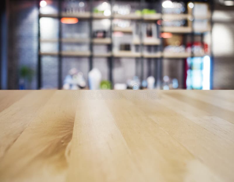 Van het de Barrestaurant van de lijstbovenkant de tegen Binnenlandse vage achtergrond royalty-vrije stock afbeelding Van het de Barrestaurant van de lijstbovenkant de tegen Binnenlandse vage achtergrond royalty-vrije stock afbeelding