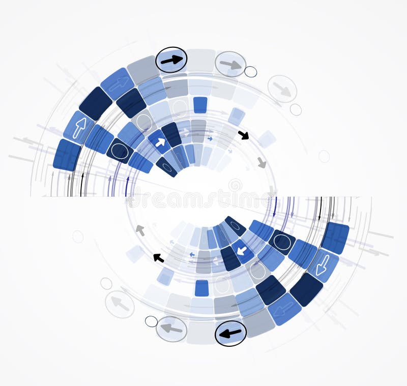 Van het de bedrijfs nieuwe technologieconcept van de oneindigheidscomputer achtergrond stock illustratie Van het de bedrijfs nieuwe technologieconcept van de oneindigheidscomputer achtergrond stock illustratie