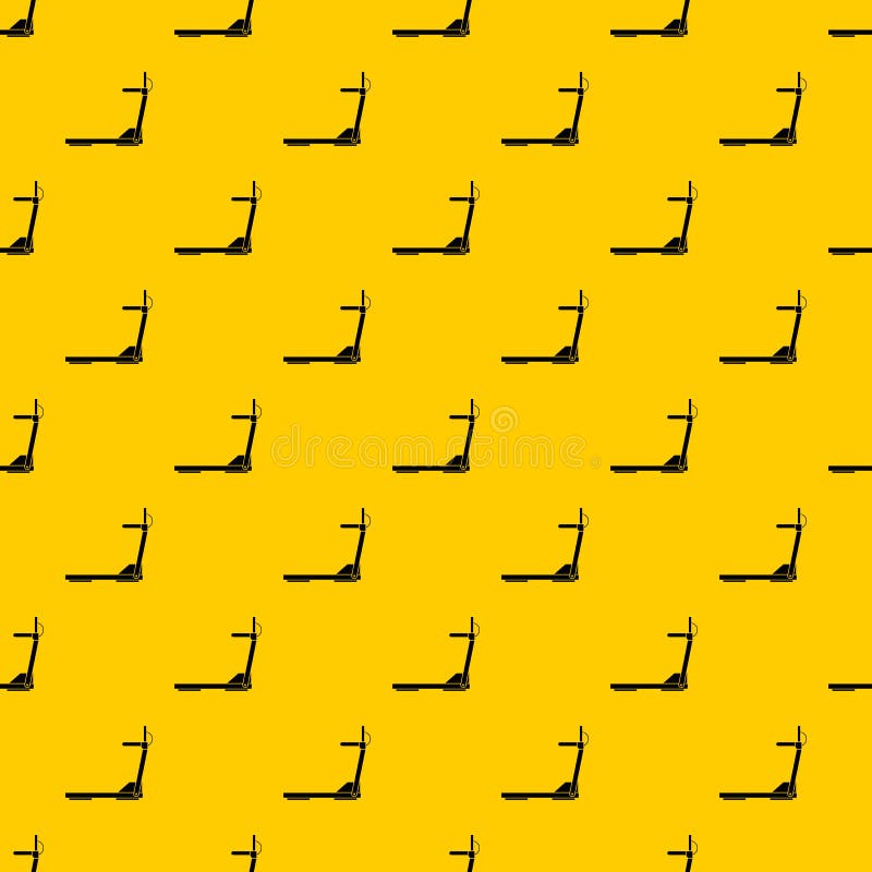 Van het de wegmateriaal van de sporttredmolen lopende het patroonvector vector illustratie Van het de wegmateriaal van de sporttredmolen lopende het patroonvector vector illustratie