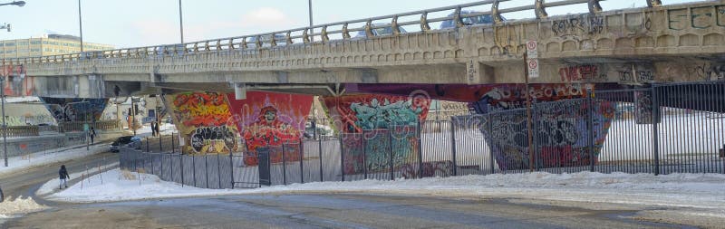 Graffiti overpass Ed Sheeran