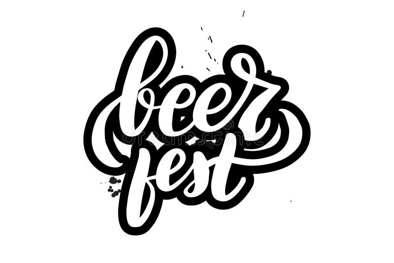 van letters voorziend bier fest vector illustratie van letters voorziend bier fest vector illustratie