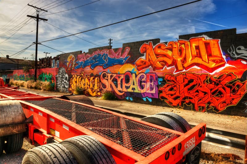 Van Oost- graffiti Los Angeles