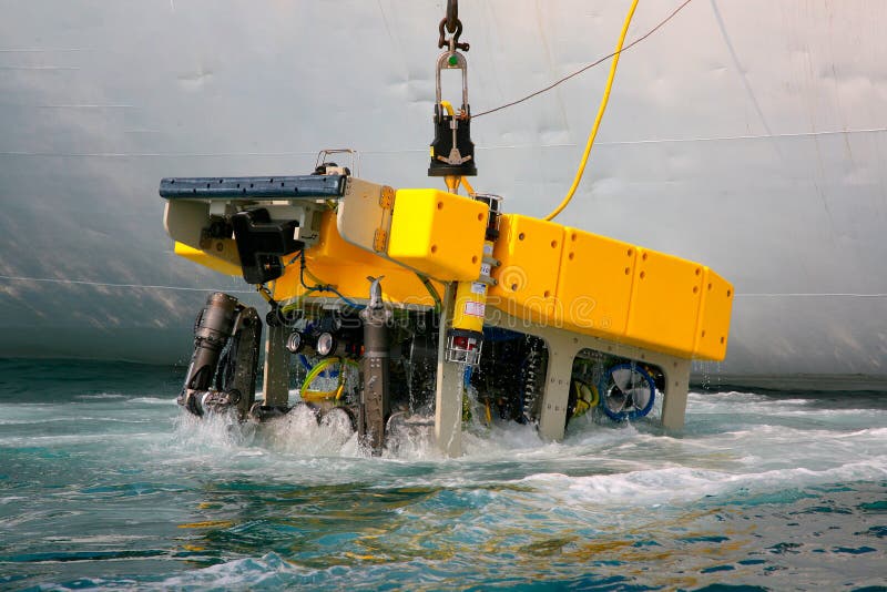 Van op afstand bediend onderwatervoertuig ROV