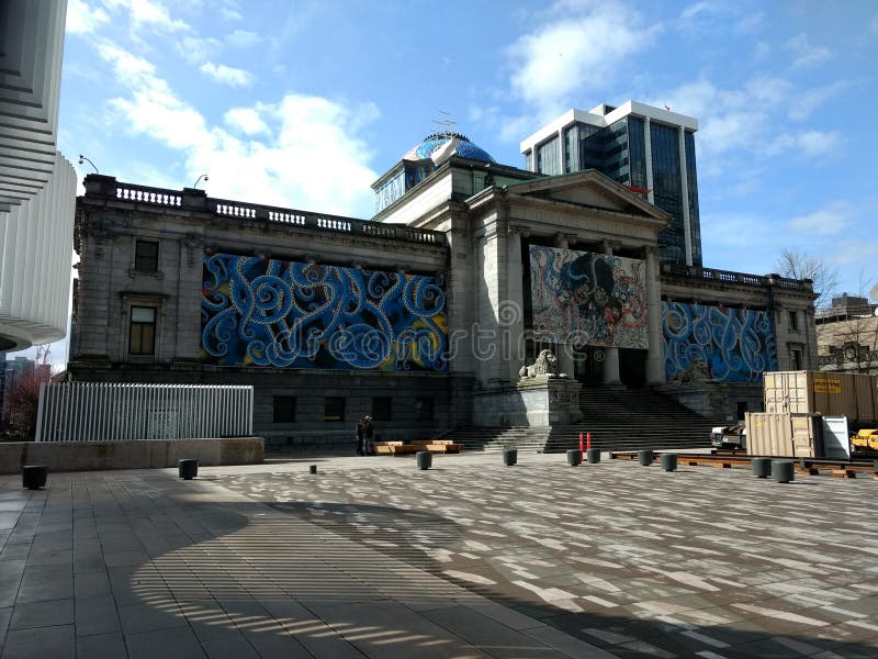 Vancouver Art Gallery Vancouver , BC Editorial Stock Photo Image of