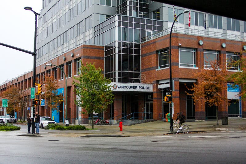 Vancouver, BC Police Station. stock photos Vancouver, BC Police Station. stock photos