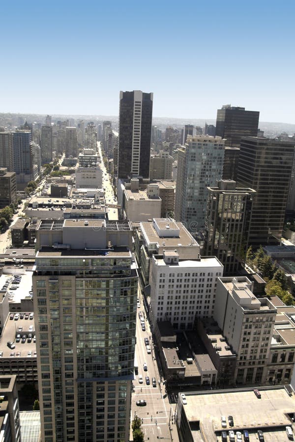 City of Vancouver, BC, Canada. Vancouver skyscraper stock images, royalty-free photos and pictures