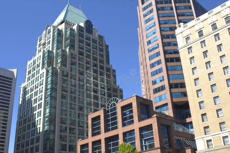 Vancouver du centre photographie stock Vancouver du centre photographie stock