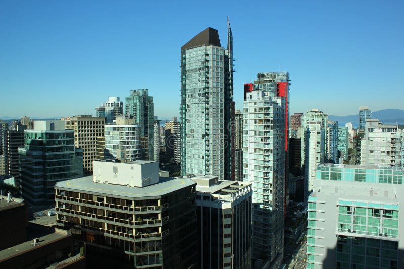 Vancouver du centre, Canada photo libre de droits Vancouver du centre, Canada photo libre de droits