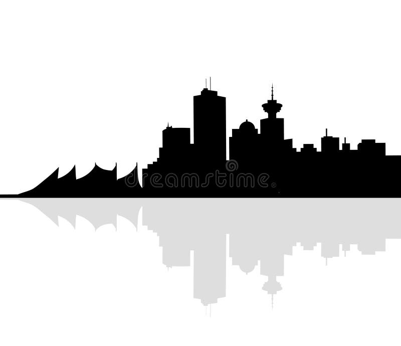 Vancouver Skyline-Vector