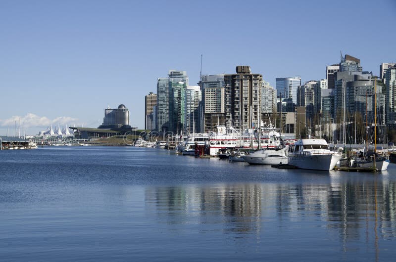 Vancouver s waterfront editorial photography. Image of lifestyle 42342062