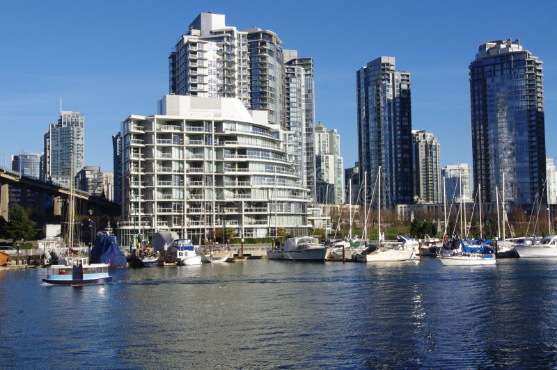 Vancouver West End stock image. Image of engineering 17814897