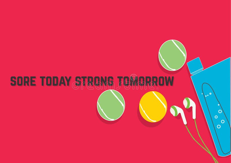 Vandaag Sterke pijnlijke plek morgen De citaten van de geschiktheidsmotivatie Het concept van de sport Vectorillustratie EPS 10 stock illustratie Vandaag Sterke pijnlijke plek morgen De citaten van de geschiktheidsmotivatie Het concept van de sport Vectorillustratie EPS 10 stock illustratie
