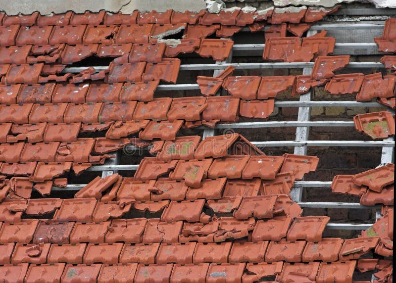 Vandalized Roof