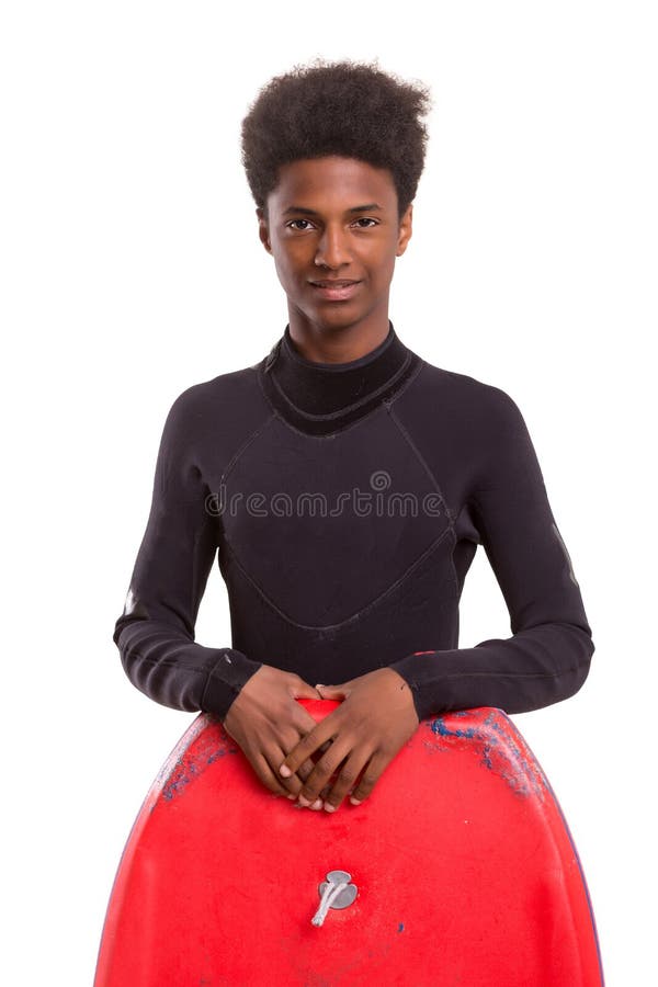 Vang sommige golven! stock afbeelding