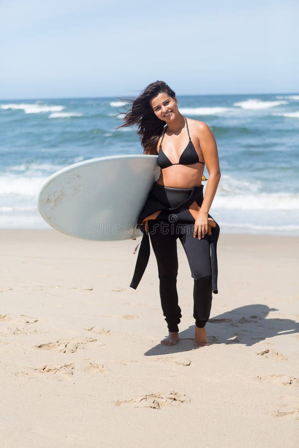 Vang sommige golven! stock foto's