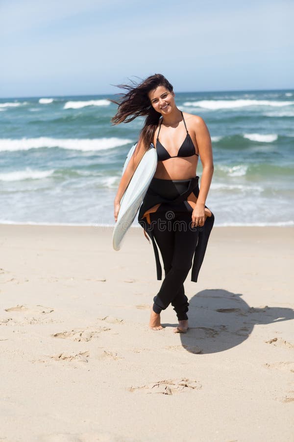 Vang sommige golven! stock afbeelding