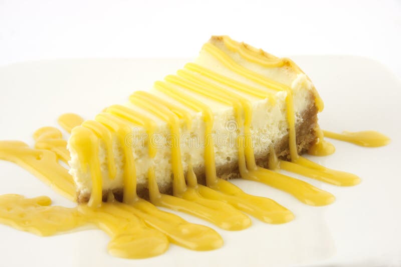 Vanilla cheesecake with egg-cream liqueur