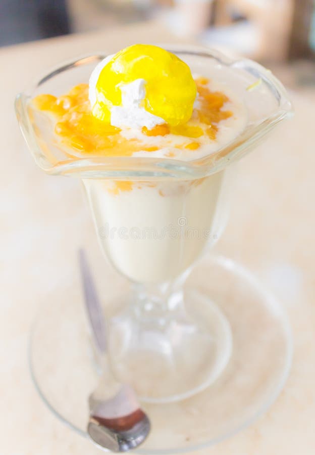 Vanilla Ice Cream with Corn Stock Photo Image of food, yellow 41840440