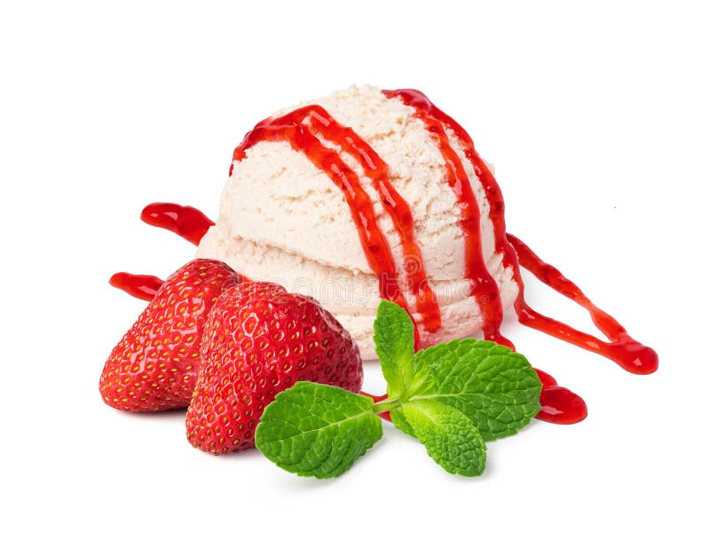 https://thumbs.dreamstime.com/b/vanilla-ice-cream-scoop-strawberry-sauce-isolated-white-background-142445970.jpg