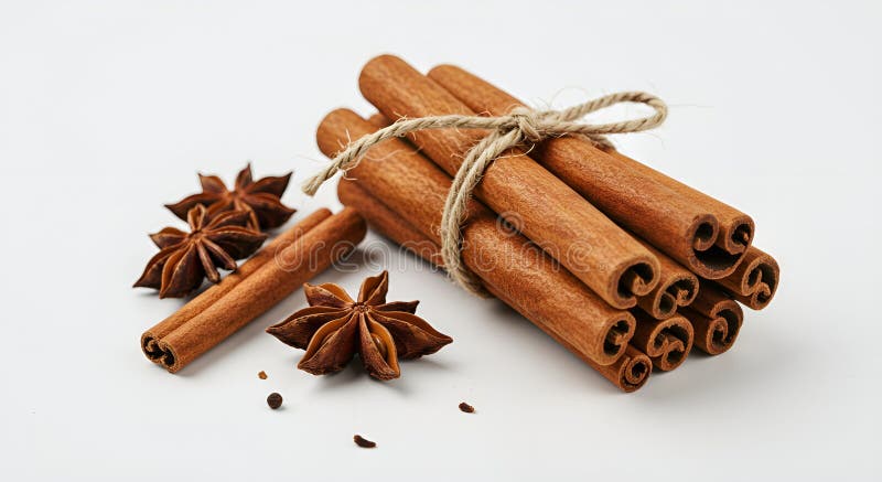Vanilla Pods Bundle med frö på vit yta royaltyfri foto