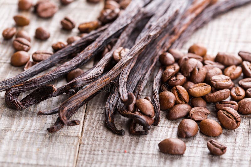 120 Vanilla Pods Coffee Beans Stock Photos Free & RoyaltyFree Stock