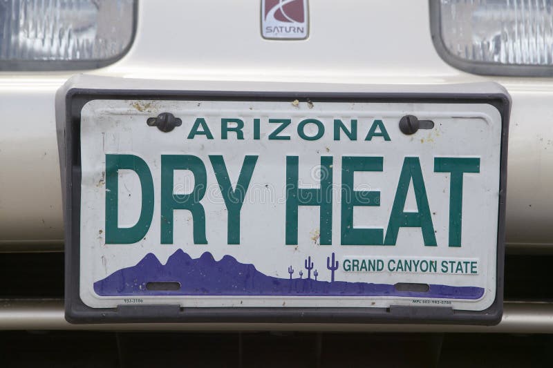 Vanity License Plate Arizona Editorial Photo Image of vanity
