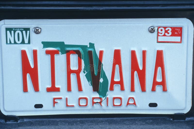 Vanity License Plate - Florida