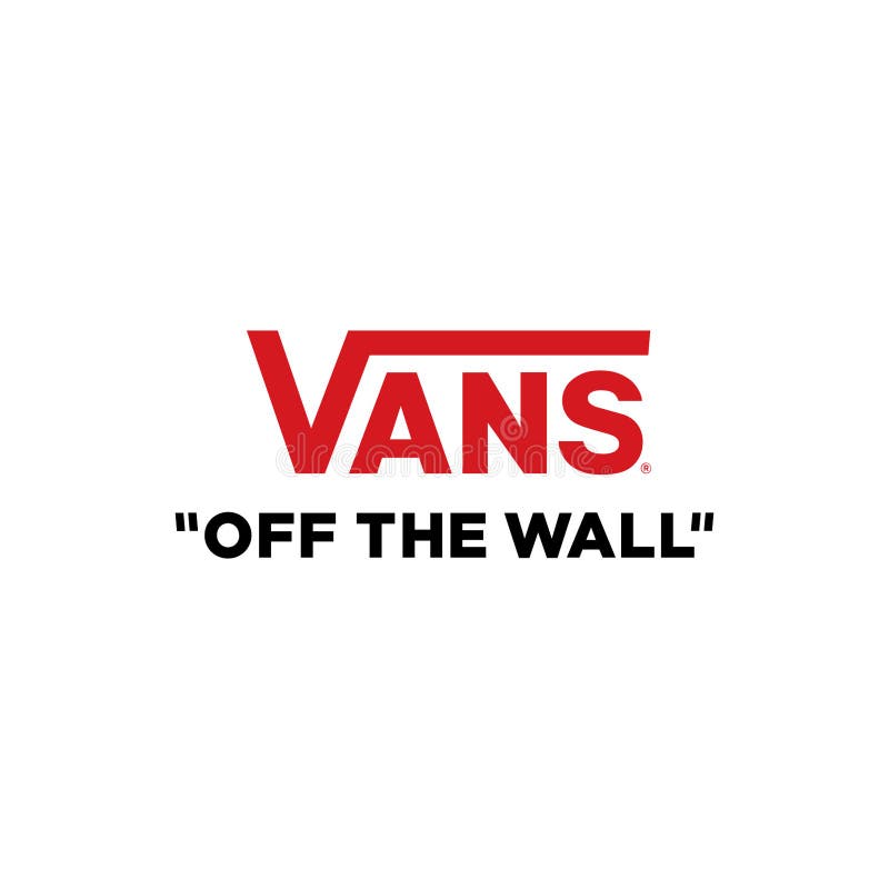 VANS Logo on White Background Editorial Photography - Illustration ...