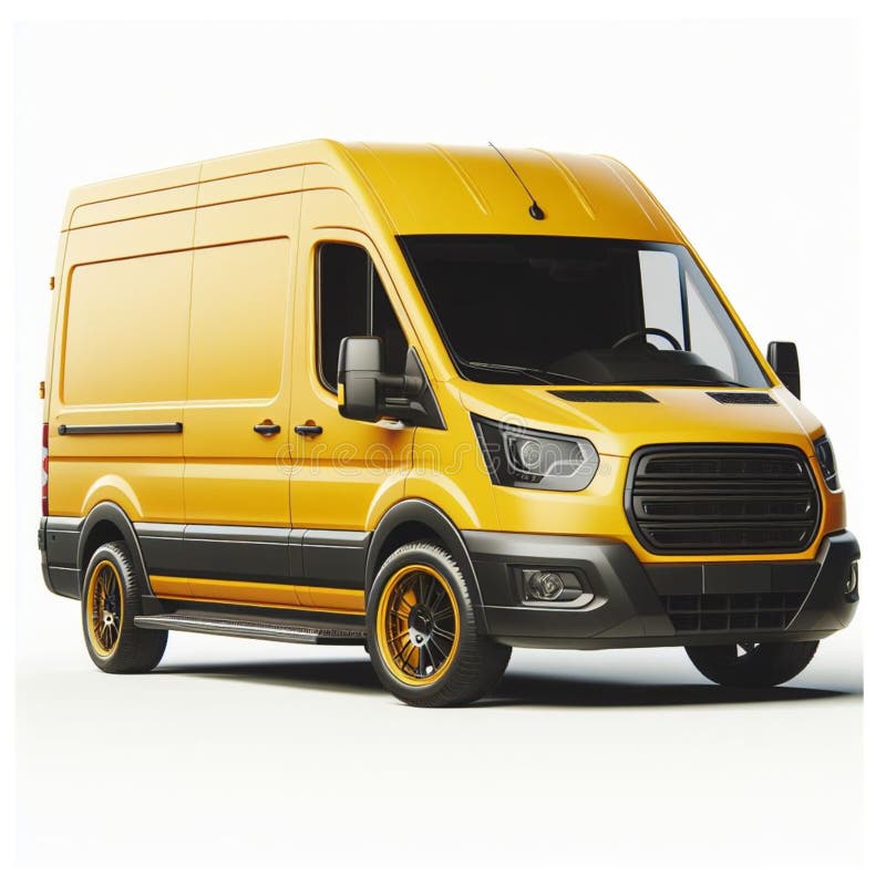 Vans of Various Sizes and Colors for Expedition and Cargo Package