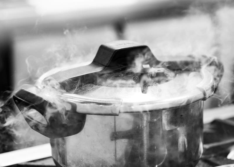 Cocinar al vapor sobre una olla