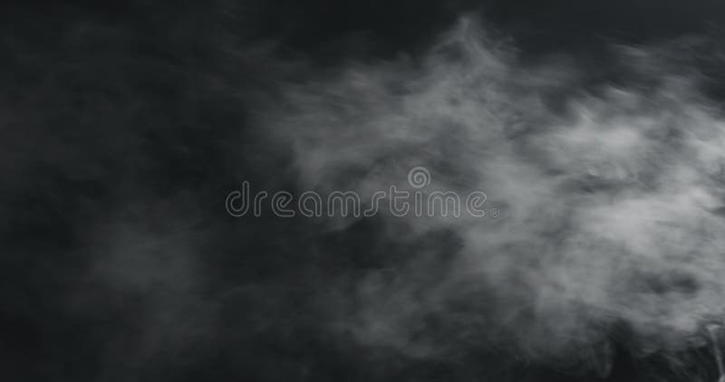 Blue steam, vapor on a black background,, Stock Video