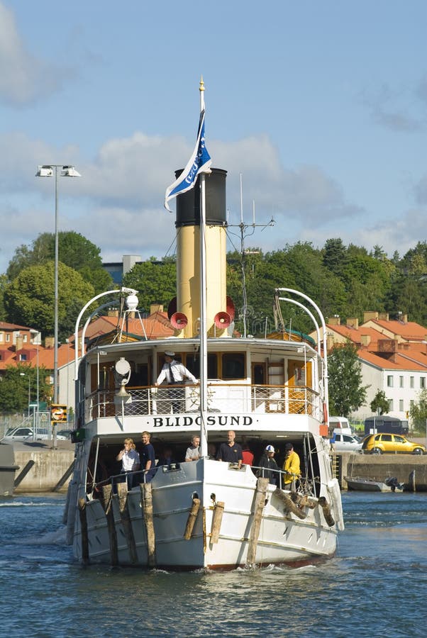 Vapore Blidösund del passeggero fotografia stock libera da diritti